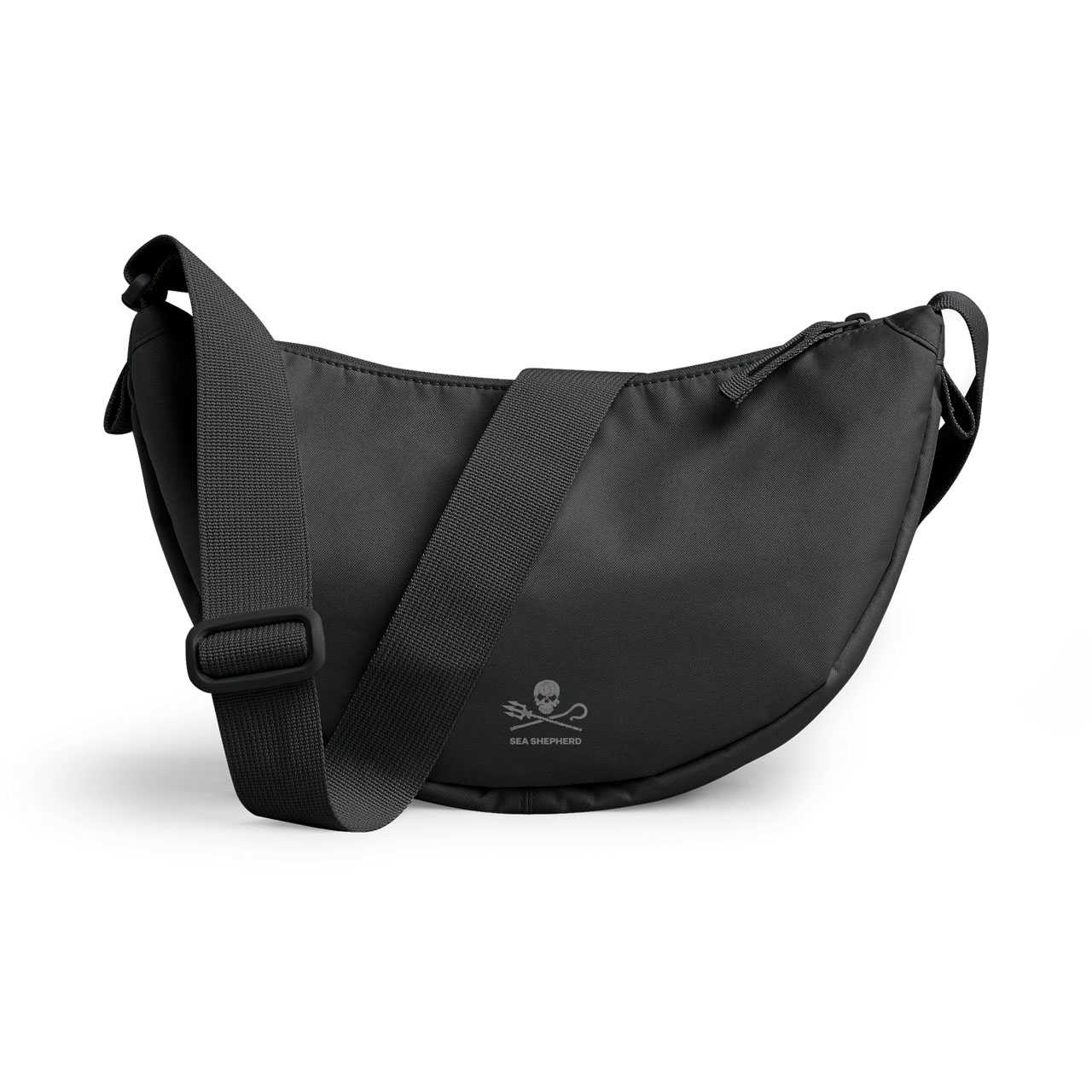 GOT BAG Moon Bag small schwarz sea sheperd front