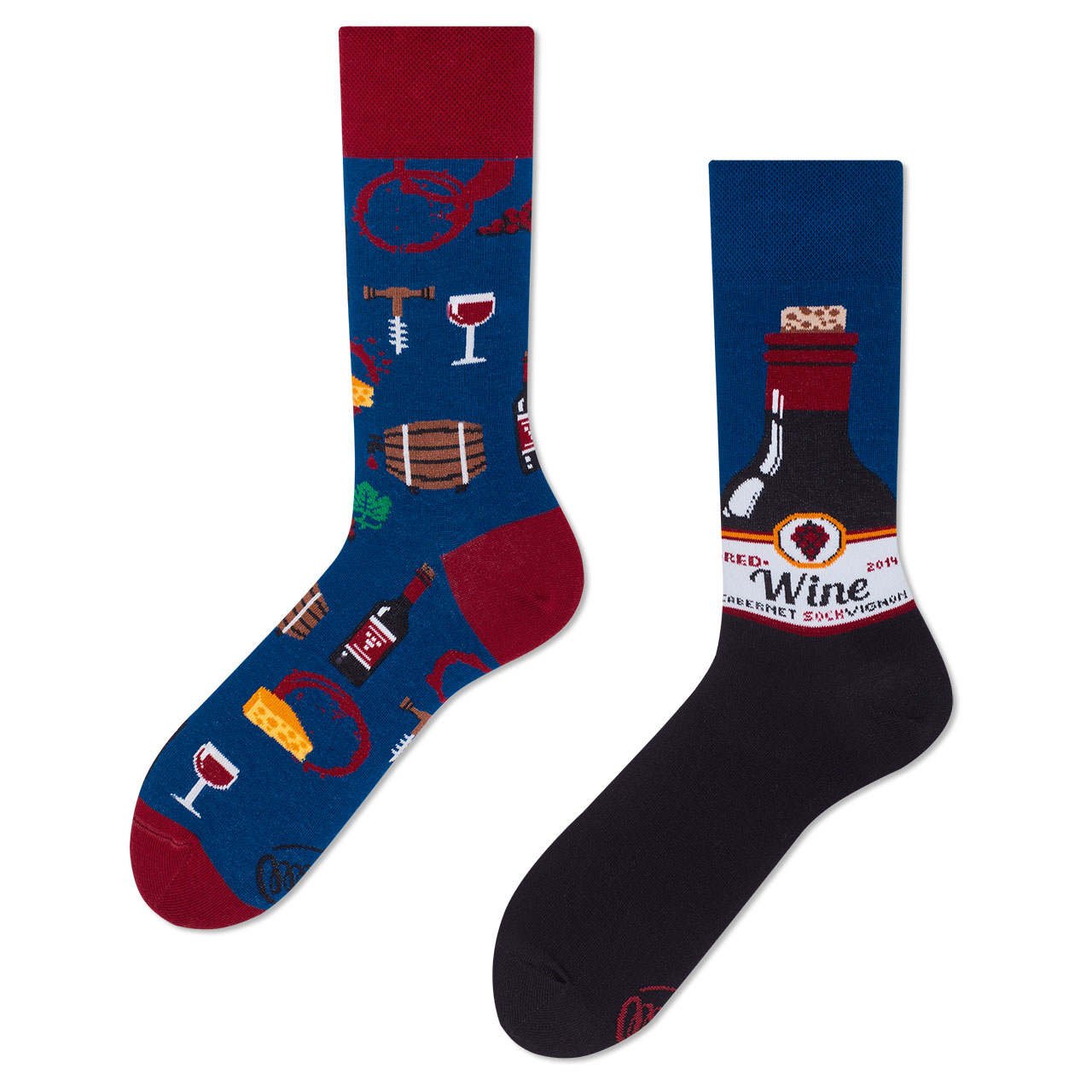 Many Mornings Socken Cabernet Sockvignon