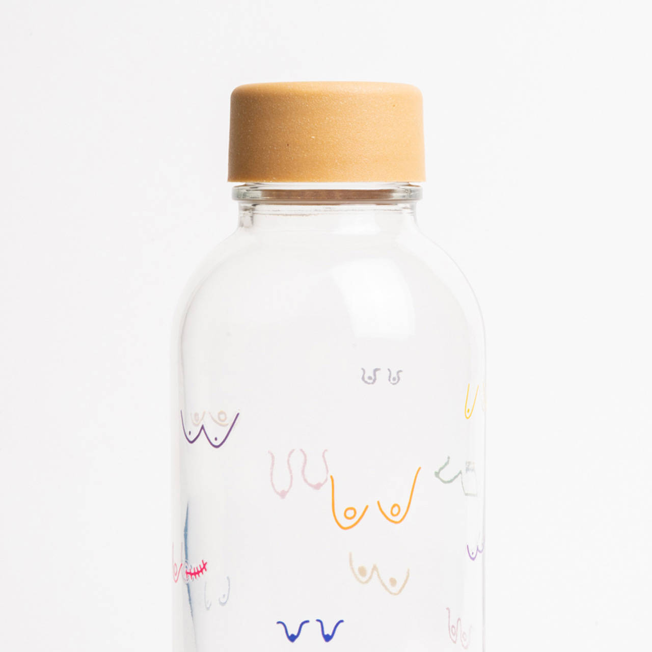CARRY Flasche Boobies 0,7l Deckel Detail