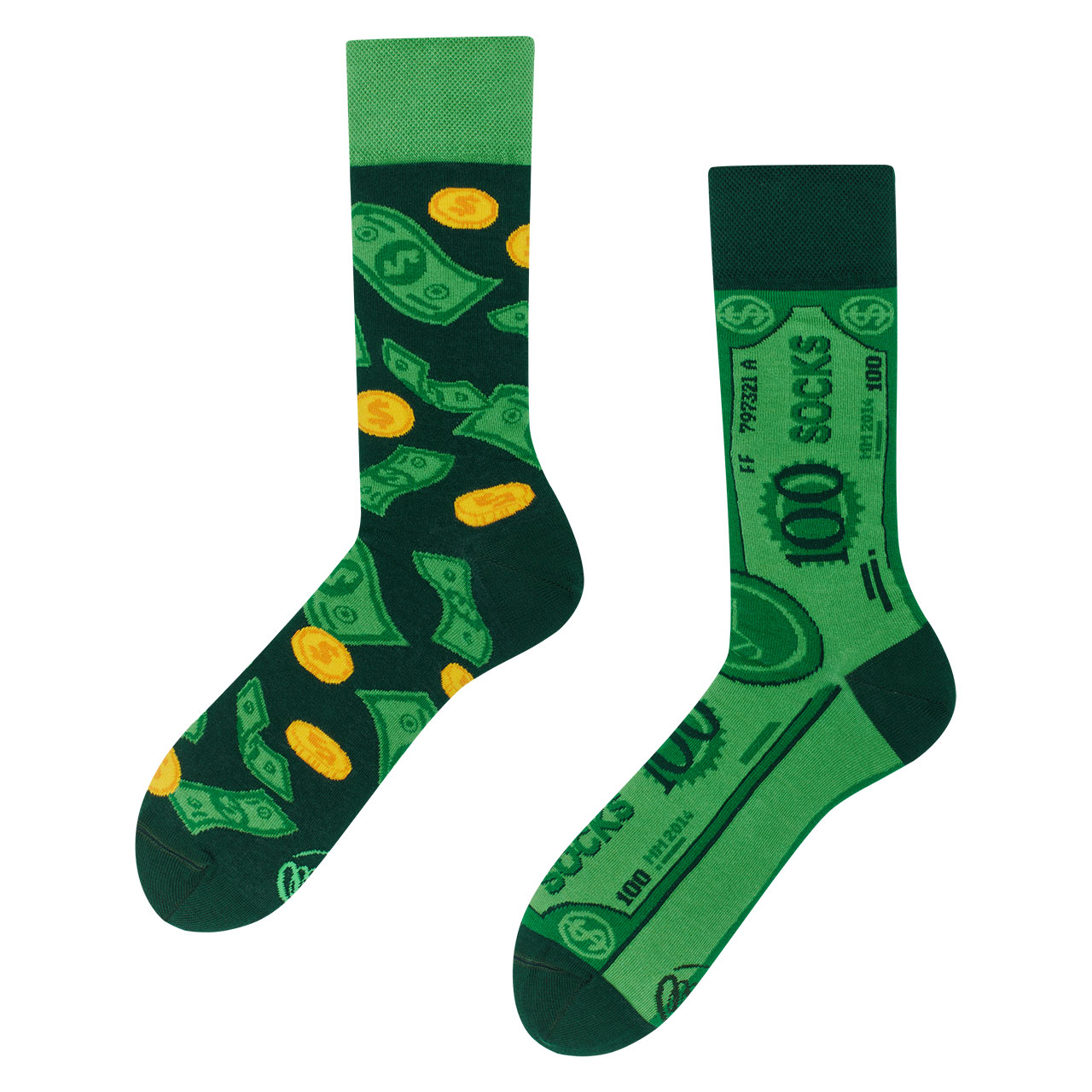 Many Mornings Socken The Dollar