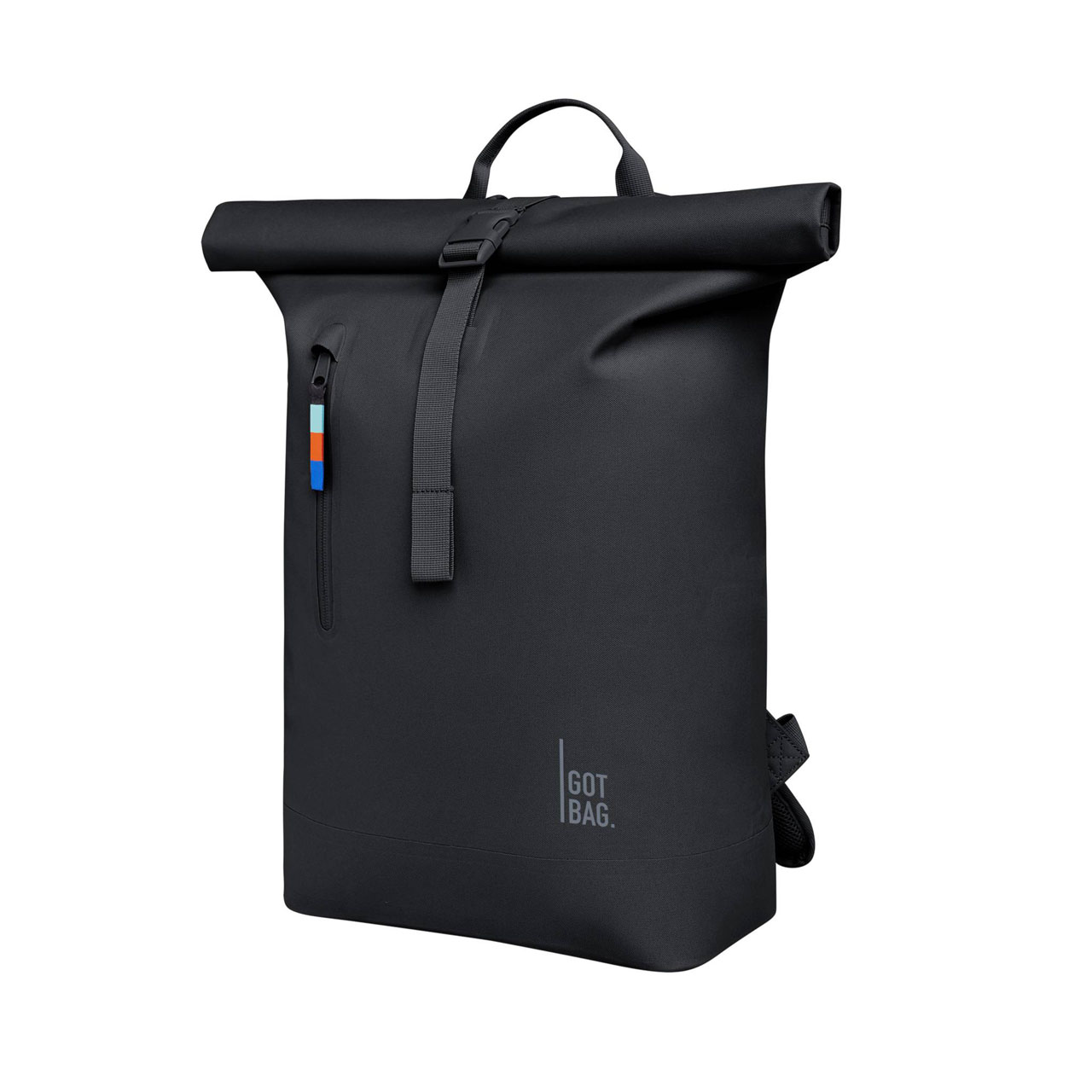 GOT BAG Rolltop lite 2.0 schwarz schraeg