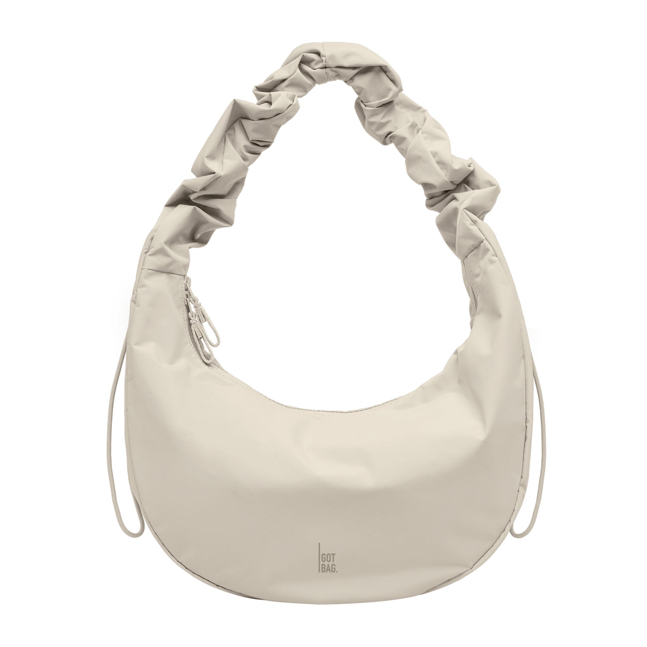 GOT BAG Moon Bag ruffle soft shell mono