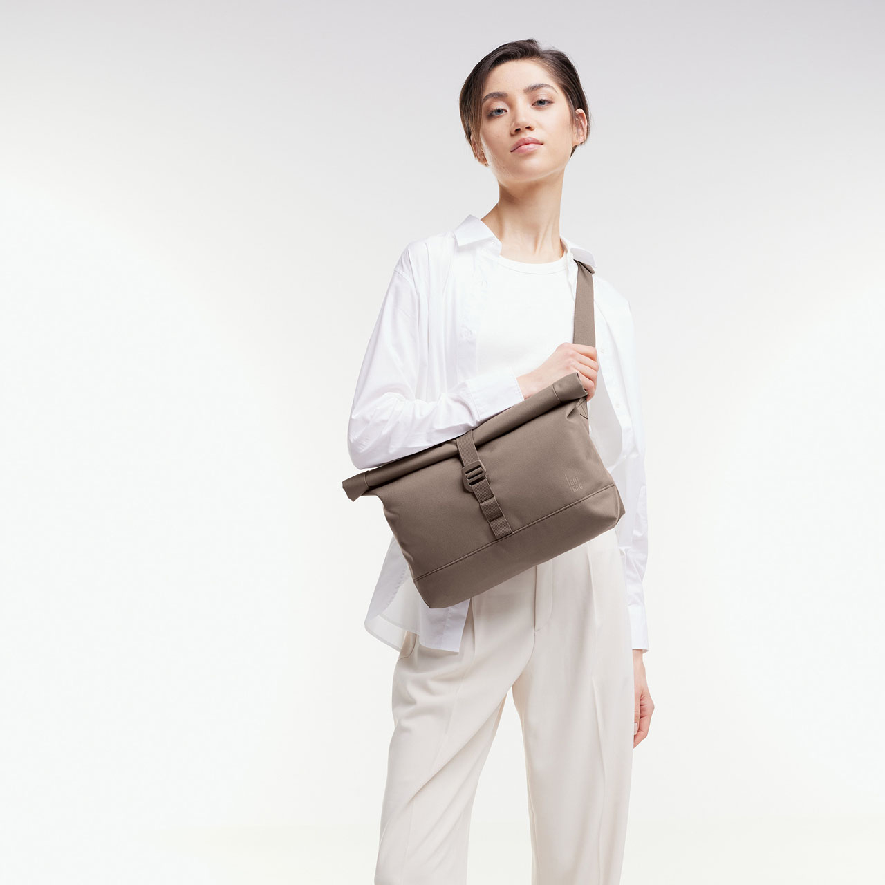 GOT BAG Messenger Bag oyster mono Model 1