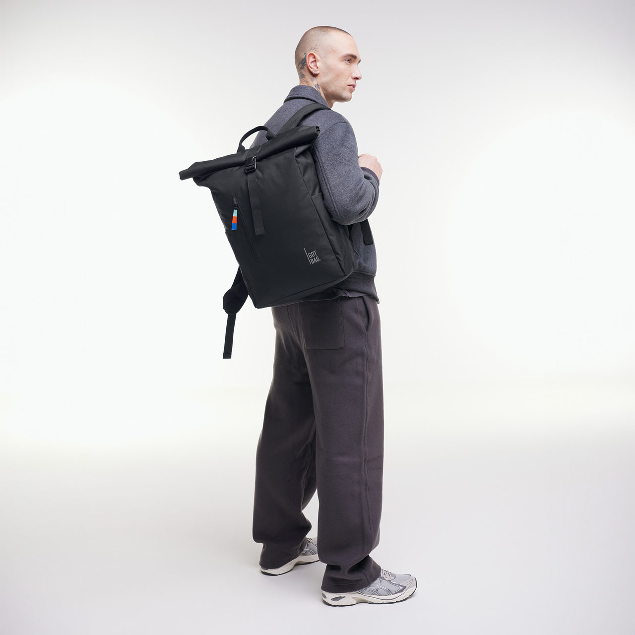 GOT BAG Rolltop easy black Model 1