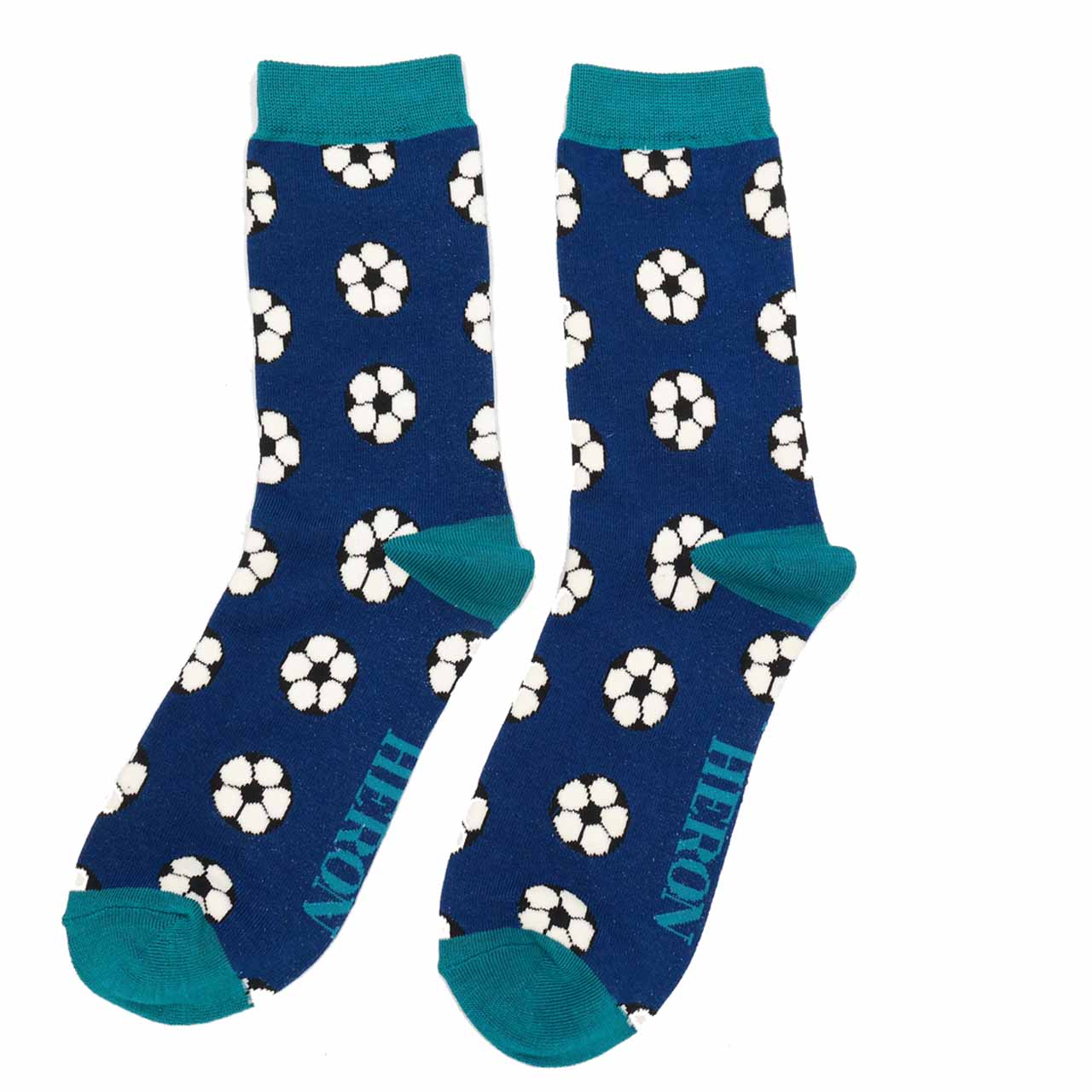 Mr. Heron Socken Fussball navy
