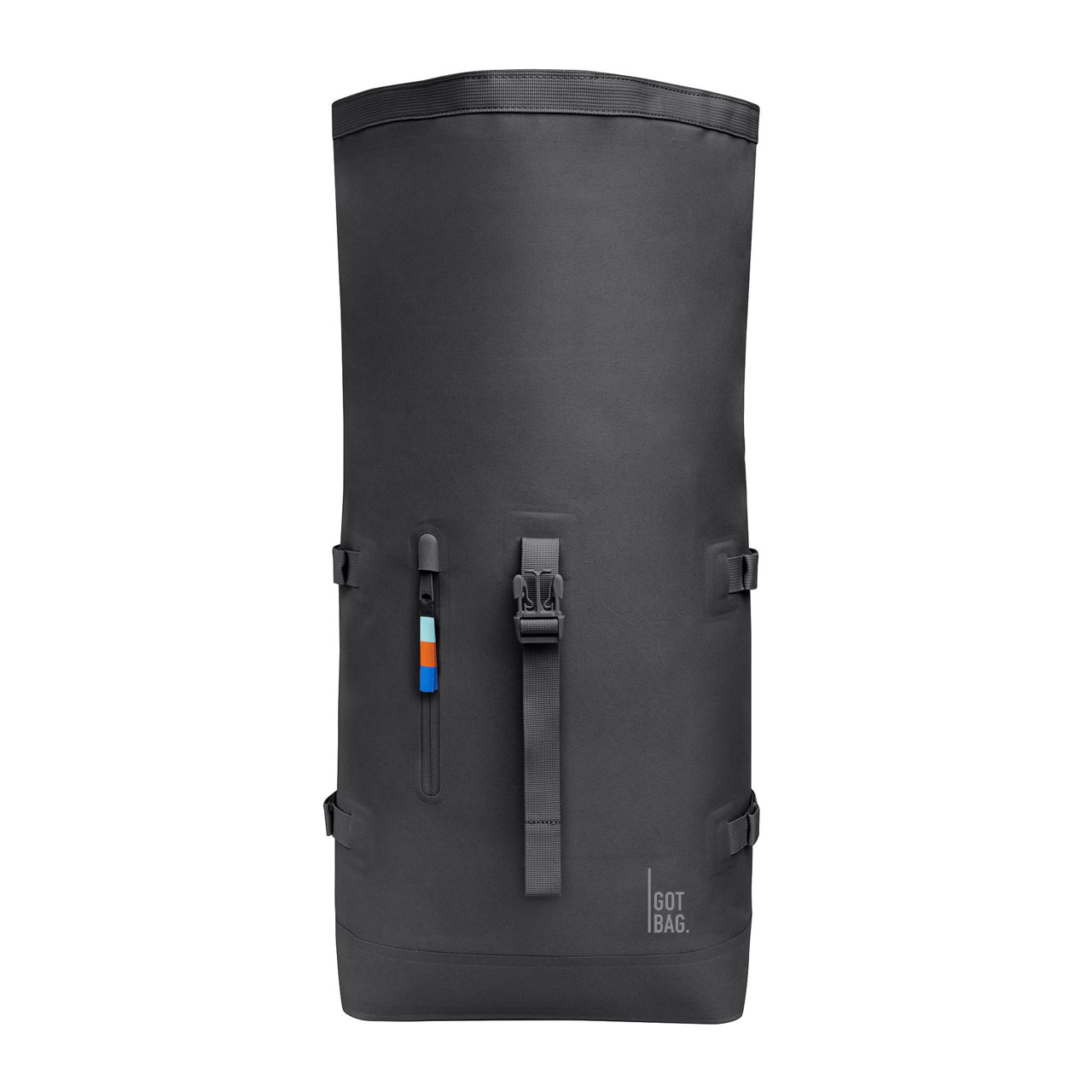 GOT BAG Rolltop 2.0 shark ausgerollt