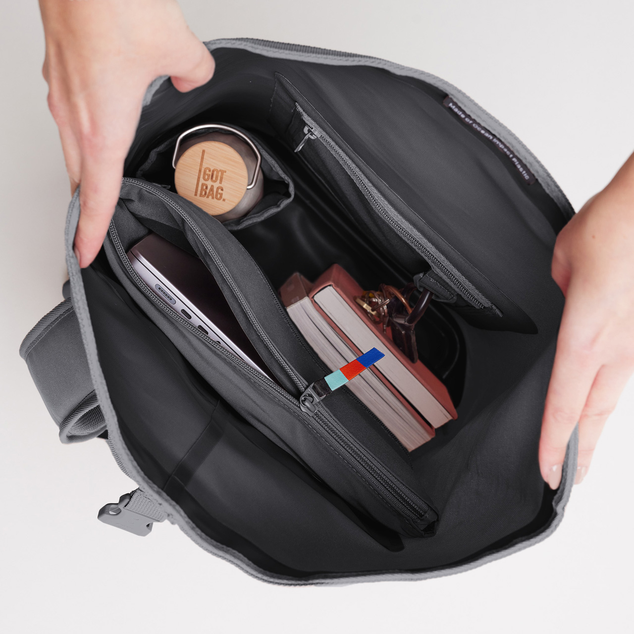 GOT BAG Rolltop lite 2.0 shark offen
