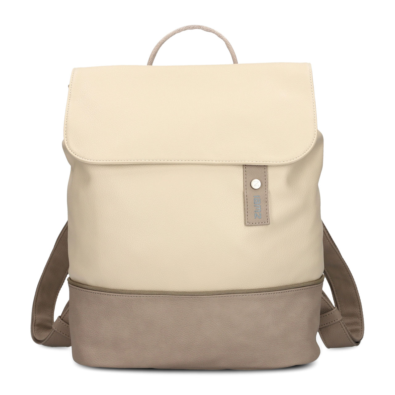ZWEI Rucksack Jana JR13 nubuk cappuccino frontal