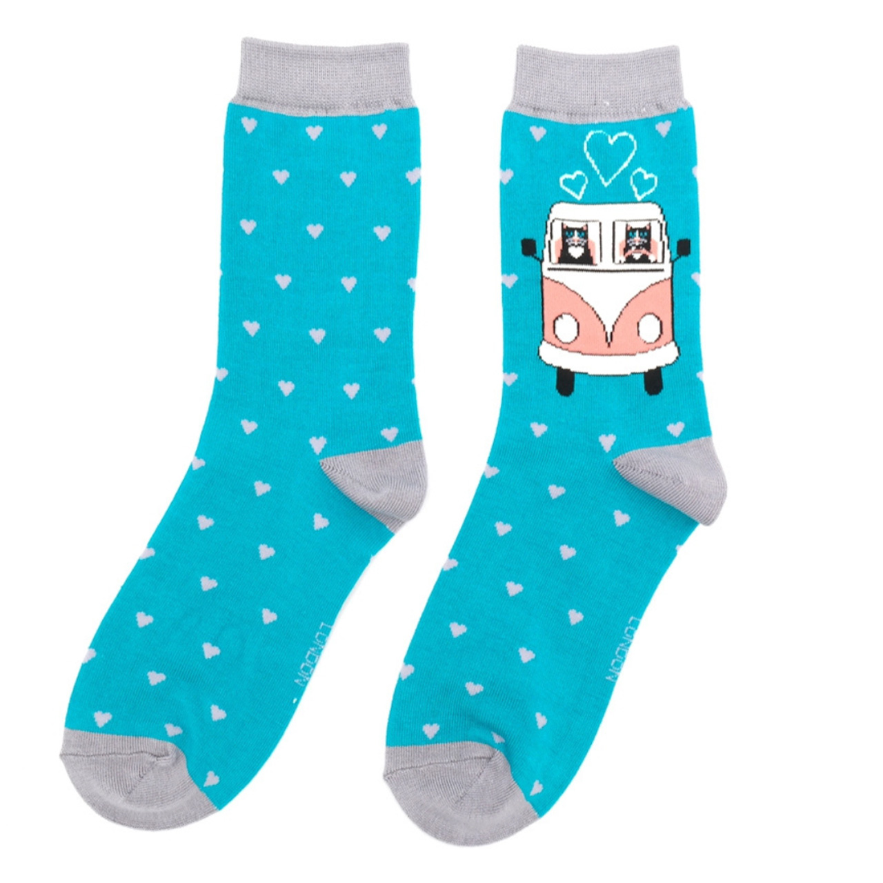 Miss Sparrow Socken Roadtrip-Katzen