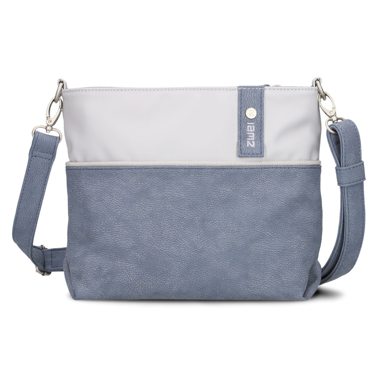 ZWEI Tasche Jana J8 nubuk sky front