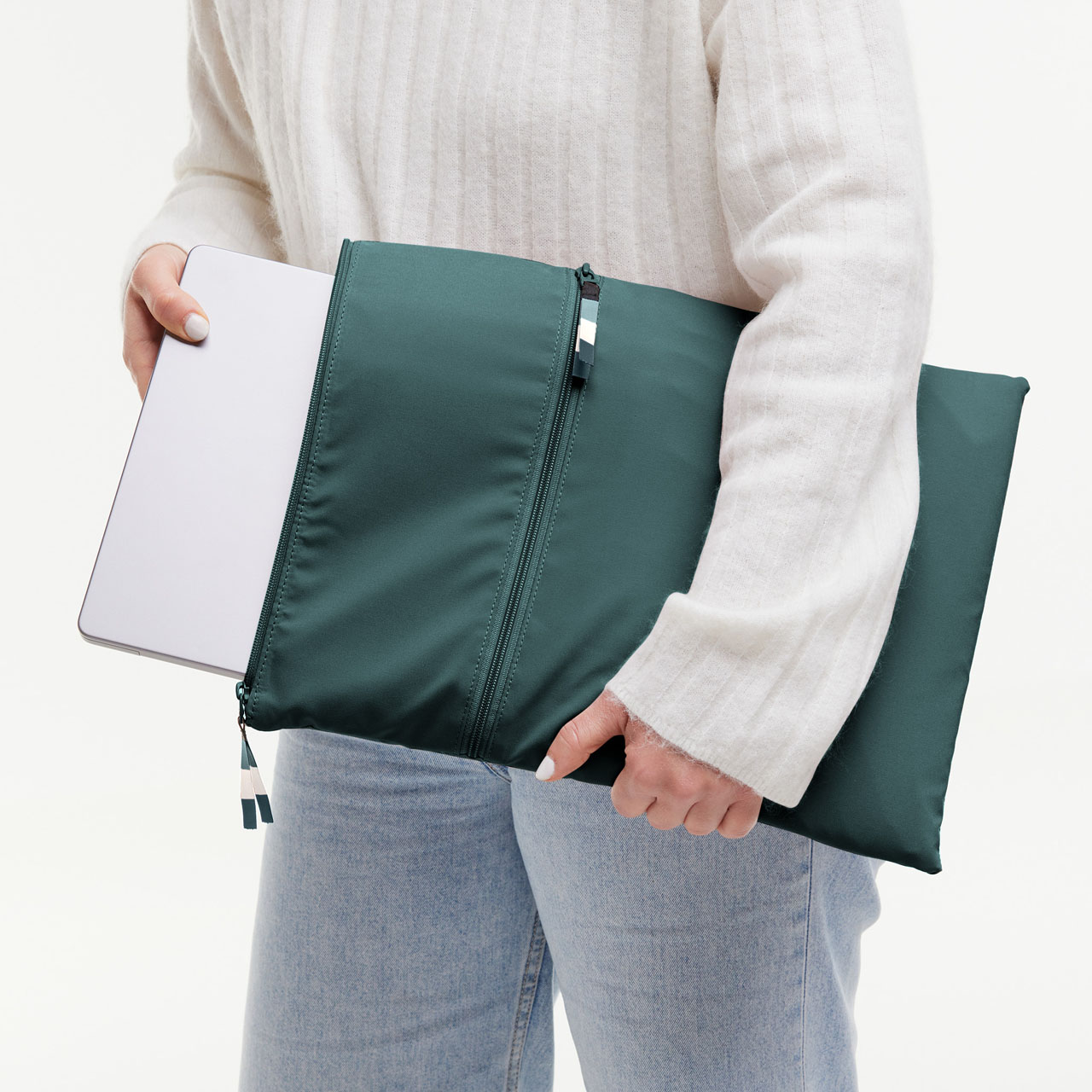 GOT BAG Rolltop lite 2.0 sea teal mono Laptopsleeve