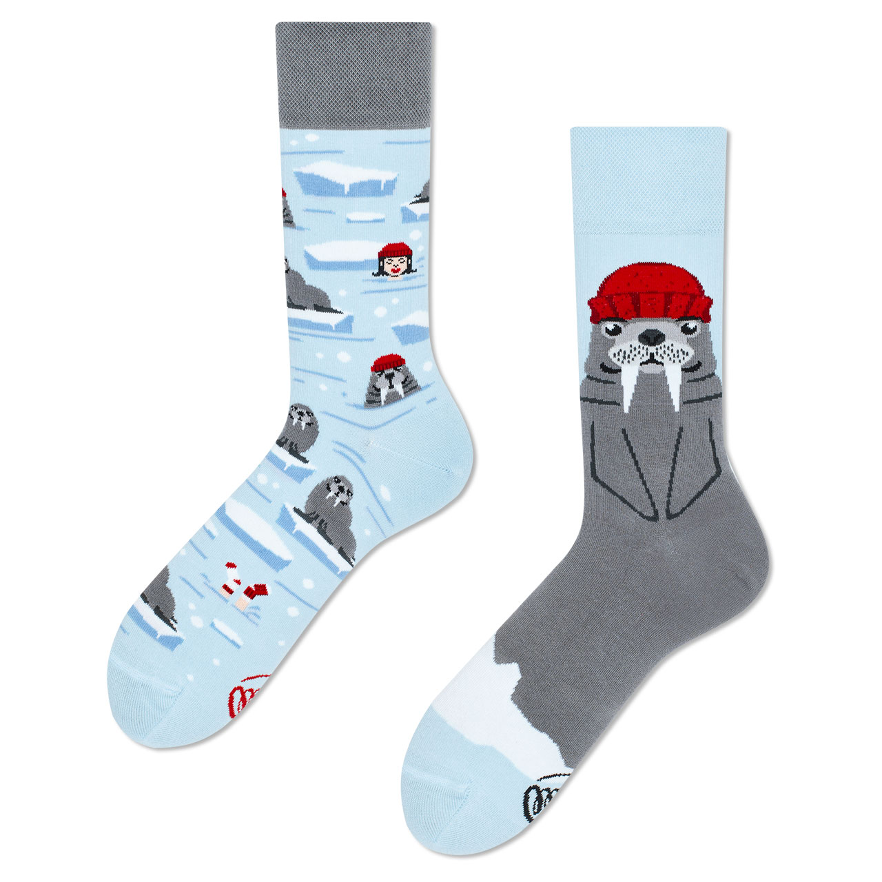 Many Mornings Socken Walrus