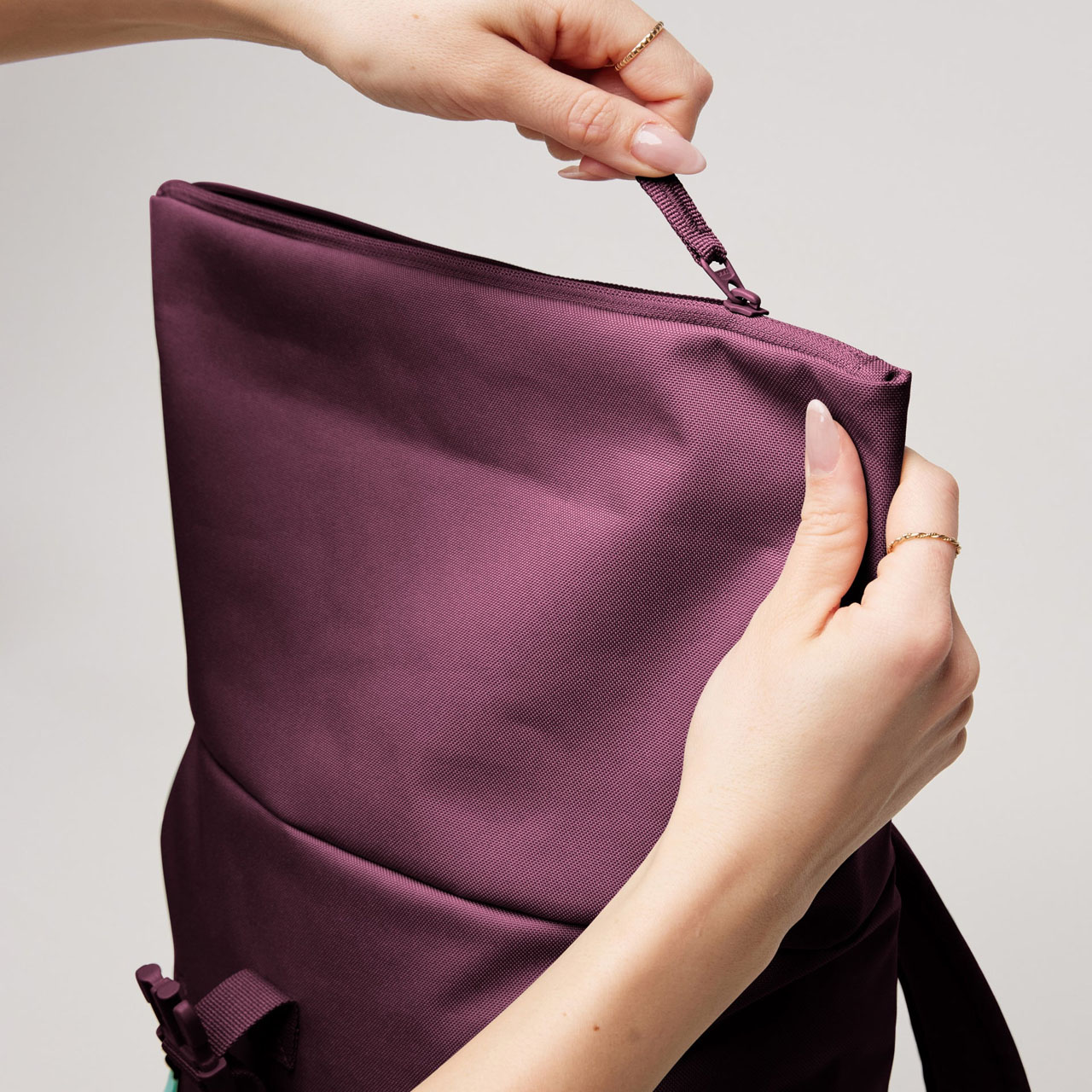 GotBag Rolltop easy small kraken mono Reissverschluss