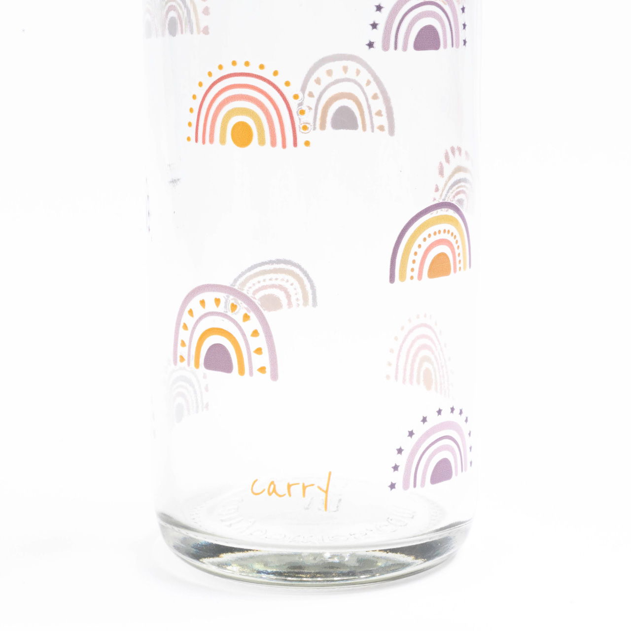CARRY Flasche Boho Rainbow 0,7l closeup unten