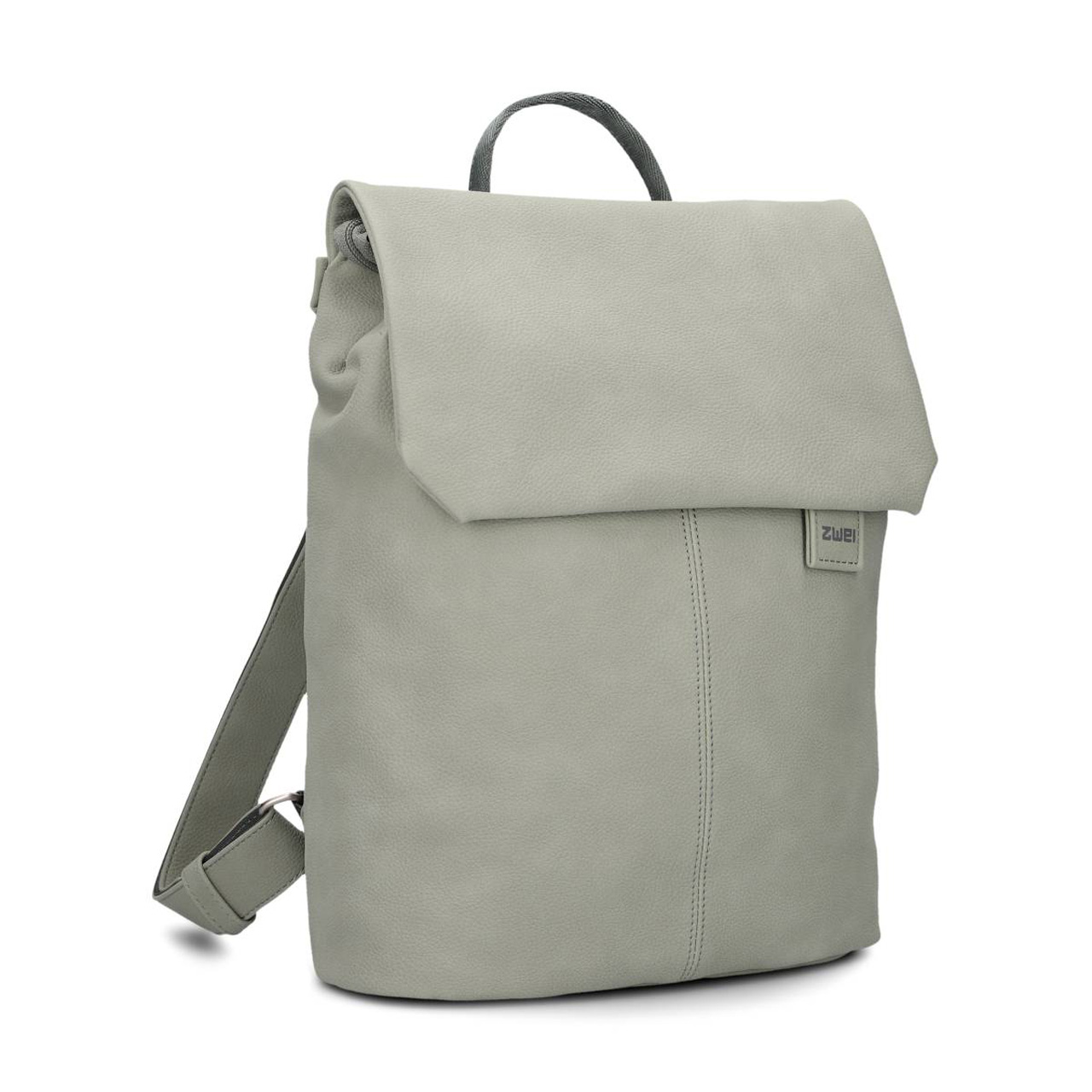 ZWEI Rucksack Mademoiselle MR13 salbei schraeg