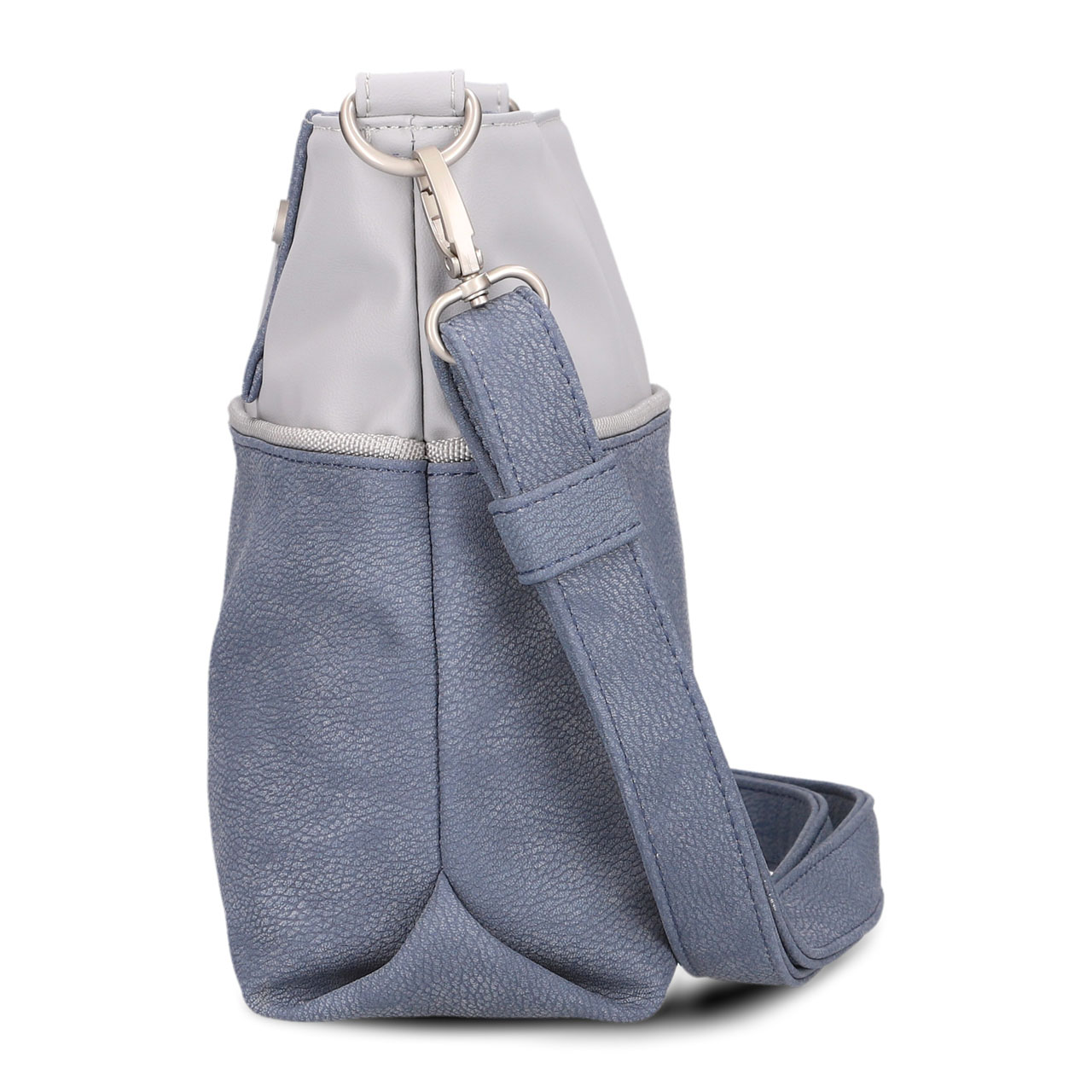 ZWEI Tasche Jana J8 nubuk sky Seite rechts