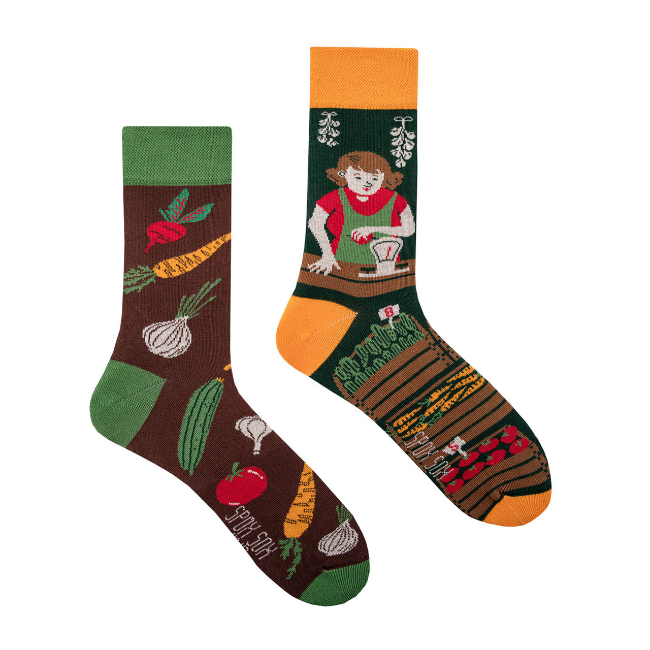 Spox Sox Socken Gemüse