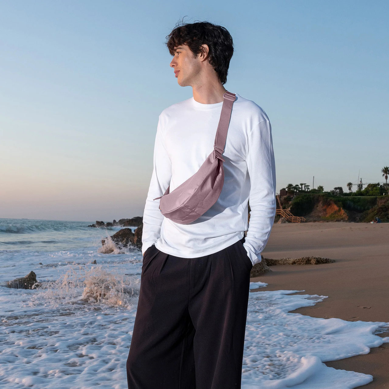 GOT BAG Moon Bag small calamary mono