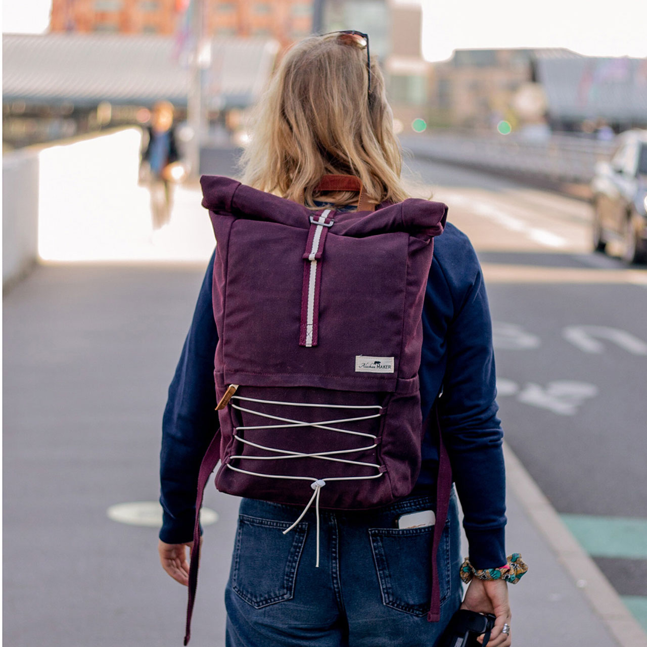 Alaskan Maker Rucksack Kenai bordeaux