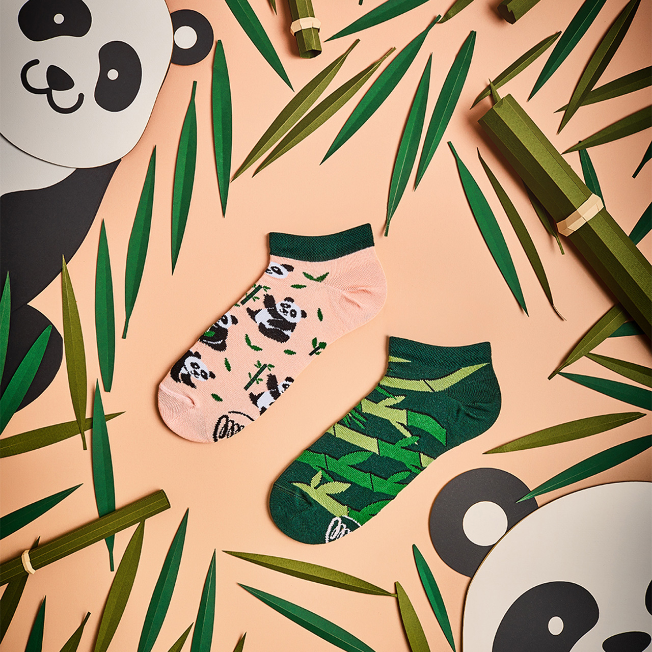Many Mornings Socken Sweet Panda low Style